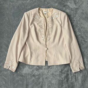 Vintage Talbots Embellished Dress Jacket